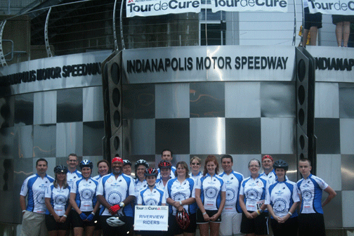 Biking for a cure