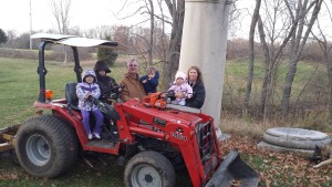 John, Pam and grandkids