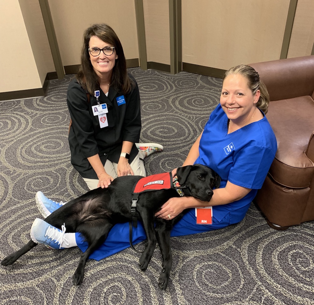 A Pup with a Purpose: Riverview Health's Therapy Dog