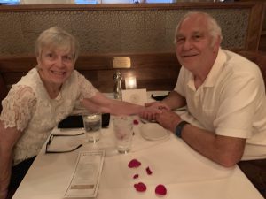 Sharon and John have been married for 54 years. They love to travel together—especially in their motorhome—and are excited to get back to their active lives after putting Sharon’s cancer behind them. 