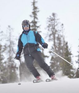 Now healed from his shoulder replacement surgery, Dr. Louthan is excited to be active again and to get back to the hobbies he loves, like skiing. 