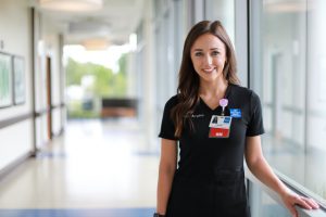 Lauren Hooton, RN, BSN, puts her patients at ease. Lauren, an aesthetic nurse injector with Riverview Health Physicians Plastic Surgery, has honed her skills under the expertise of Riverview Health Physicians plastic surgeon Joshua Tieman, MD.