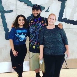 Shannon Watson (right) is the mother of two and a breast cancer survivor. After being diagnosed with lymphedema in 2020, Shannon learned how to effectively manage her lymphedema through physical therapy at Riverview Health.